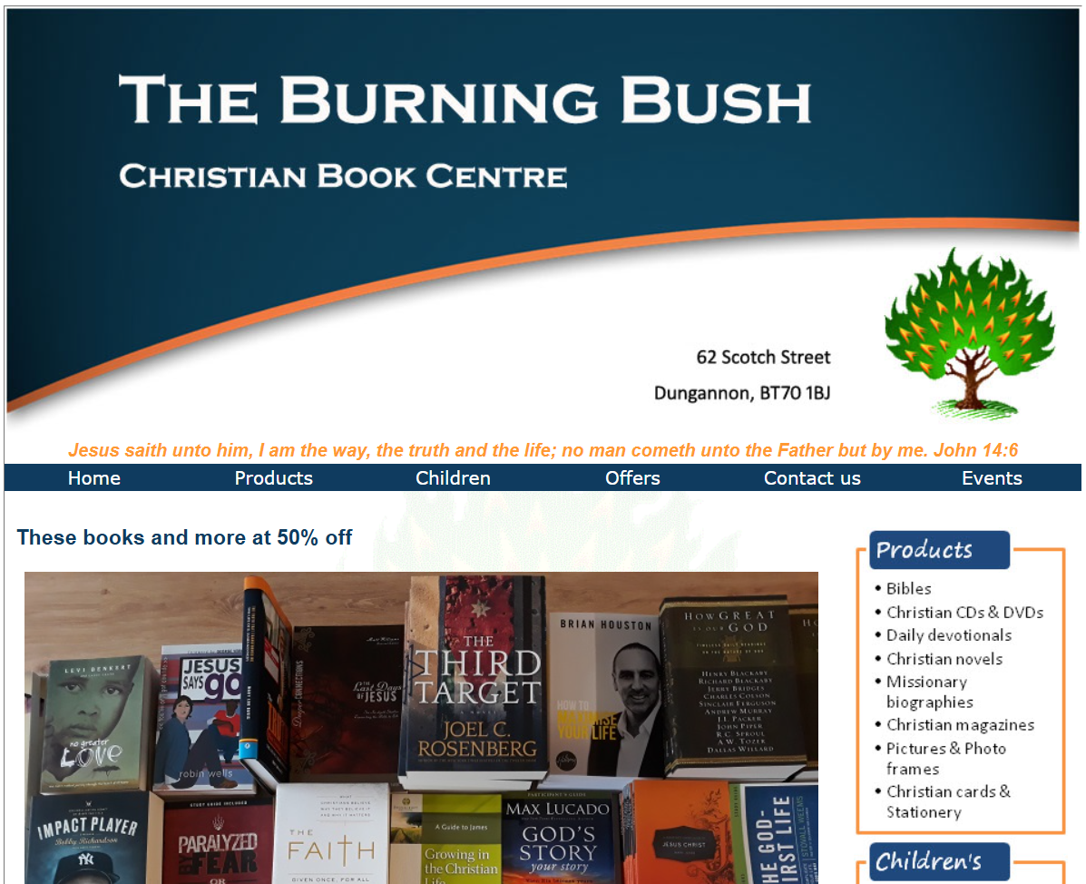 The Burning Bush – Before